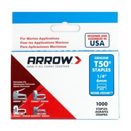 Arrow Fastener 1000PK T50 14Staples 504M1